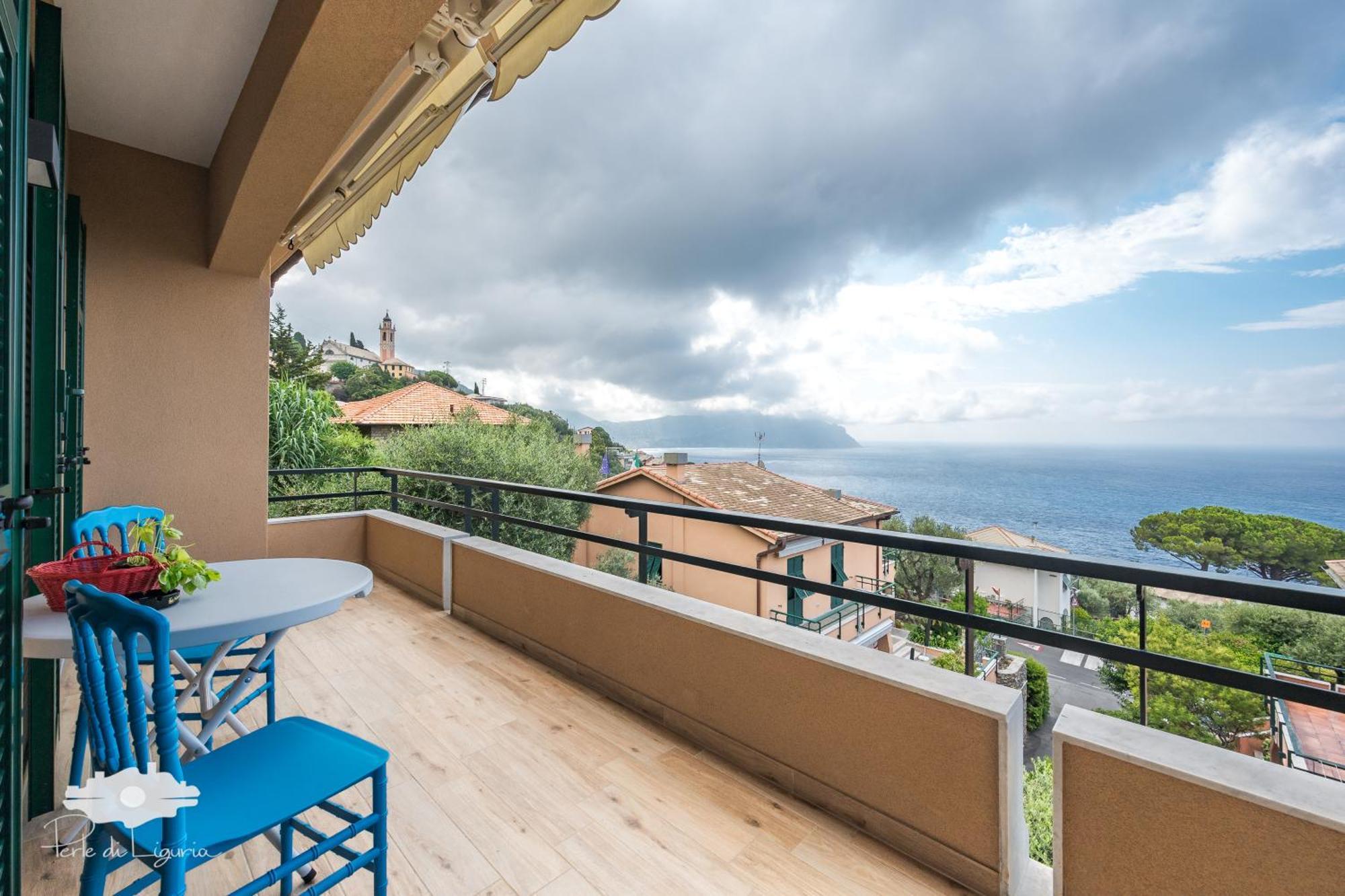 Alba E Tramonto Pieve Ligure Exterior foto